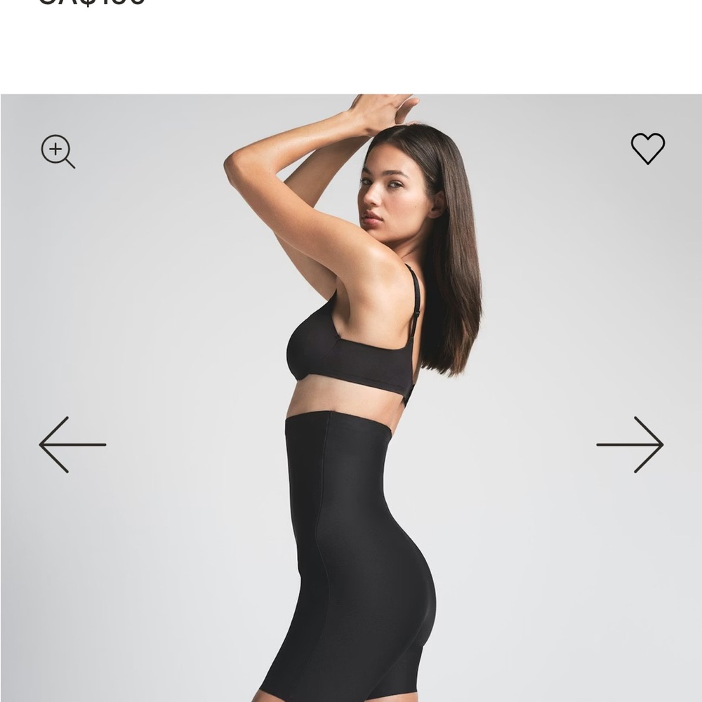 SKIMS Onyx High Waisted Shapewear